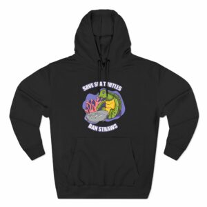 Save Sea Turtles. Ban Straws
