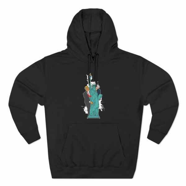 Trump Biden Statue Of Liberty – Menage A Trois