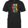 King Black Father Hard Working Giving Strong T-Shirt