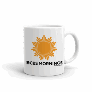 CBS News CBS Mornings White Mug