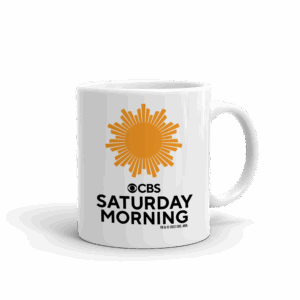 CBS News Saturday Morning White Mug