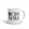 CBS News Vintage Logo White Mug