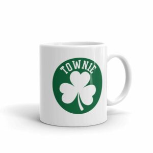 City on a Hill Shamrock Townie White Mug