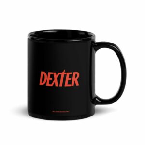 Dexter Guilt Can Be A Killer Black Mug