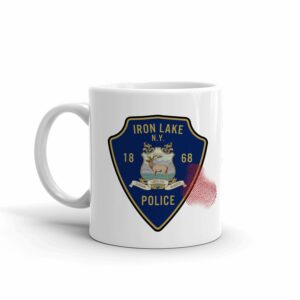 Dexter New Blood Iron Lake Police White Mug