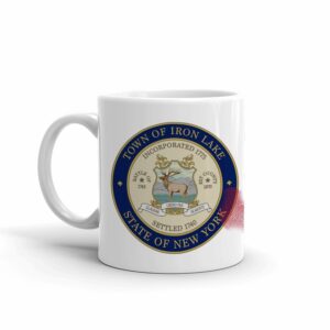 Dexter New Blood Iron Lake Seal White Mug