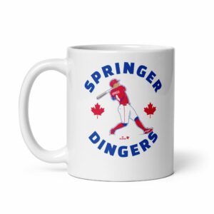 George Springer Canada Day Dingers Mug