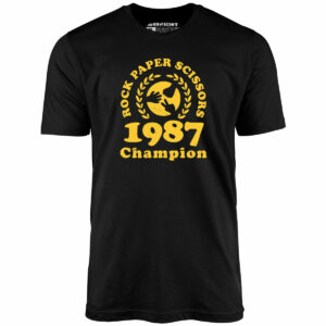 Rock Paper Scissors Champion – Unisex T-Shirt