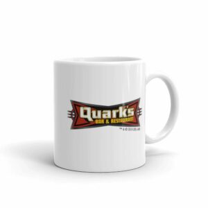 Star Trek Deep Space Nine Quark’s Bar & Restaurant White Mug
