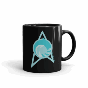 Star Trek Lower Decks Cetacean Ops Delta Logo White Mug