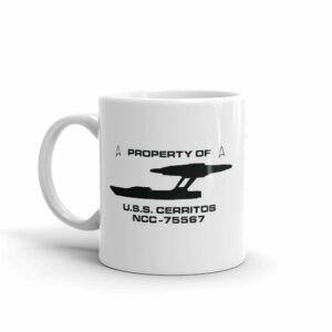 Star Trek Lower Decks Property Of White Mug