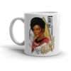 Star Trek The Original Series Uhura The Future is Female White Mug
