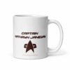 Star Trek Voyager Janeway Coffee Black Mug