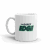 The Early Edge Podcast Logo White Mug
