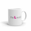 The L Word Logo White Mug