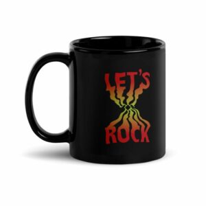Twin Peaks Let’s Rock Black Mug