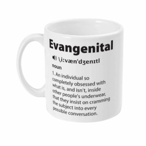 Evangenital definition mug