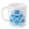 Personalised man myth and legend Mug