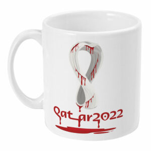 Qatar 2022 Unofficial blood-soaked World Cup Mug