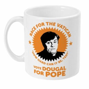 Race for the Vatican – Dougal for Pope Mug