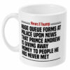 Royal Commemorative Prince Andrew Headline Mug