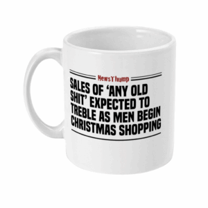 Sales of any old shit – Christmas Mug