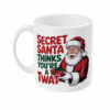 Secret Santa thinks you’re a twat Mug