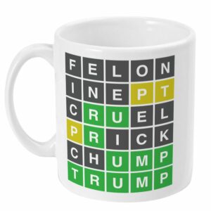 Trump Wordle Mug