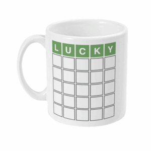 Wordle Lucky Mug