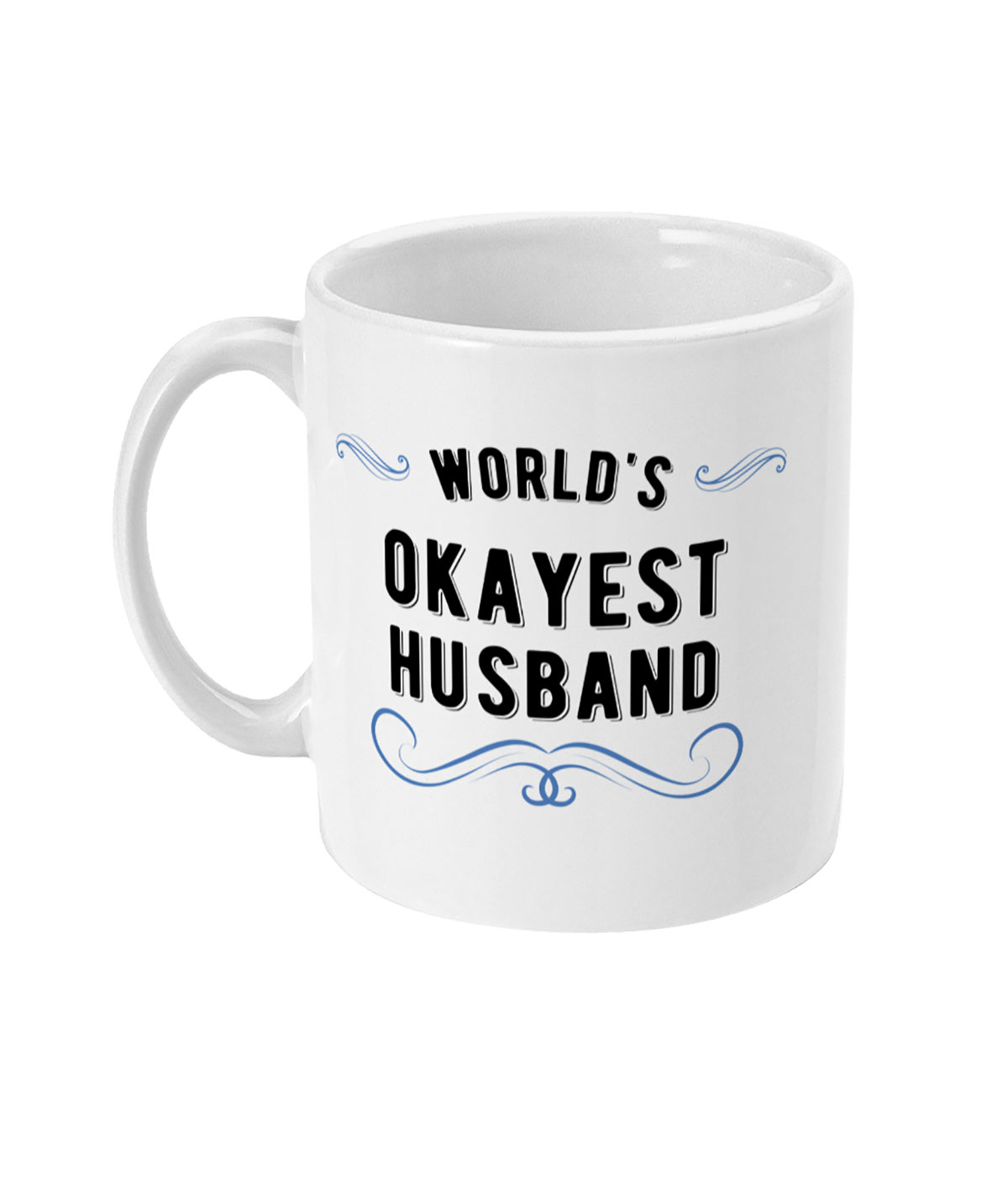 World's Okayest Husband Mug World's Okayest Husband Mug