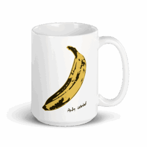 Andy Warhol’s Banana, 1967 Pop Art Mug