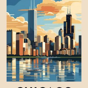 Chicago Travel Poster 13