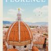 Florence Italy Travel Poster