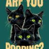 Funny Bathroom Are You Pooping Funny Cat