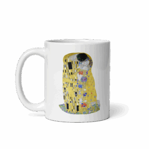 Gustav Klimt The Kiss (or The Lovers), 1908 Artwork Mug