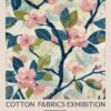 Liberty London Print William Morris Textilespink Blue Cherry Blossom