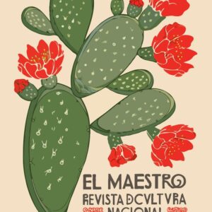Mexican Art El Maestro Magazine Revista Green Cactus