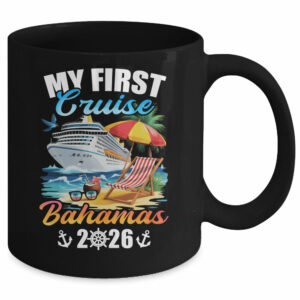 My First Cruise Bahamas 2026 Family Vacation Trip Matching Mug