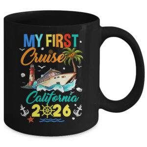 My First Cruise California 2026 Family Matching Vacation Group Mug