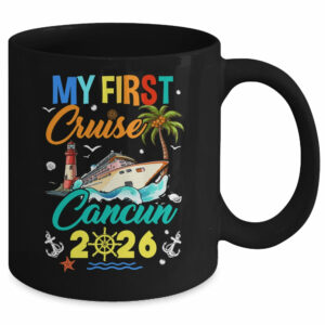 My First Cruise Cancun 2026 Family Matching Vacation Group Mug