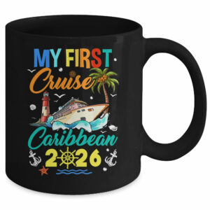 My First Cruise Caribbean 2026 Family Matching Vacation Group Mug