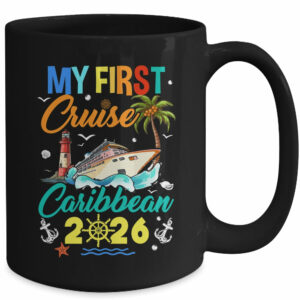 My First Cruise Caribbean 2026 Family Matching Vacation Group Mug