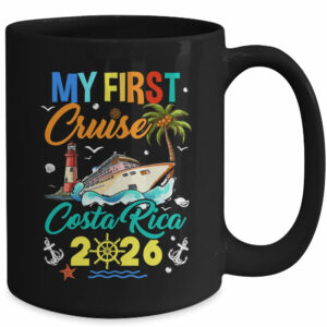 My First Cruise Costa Rica 2026 Family Matching Vacation Group Mug