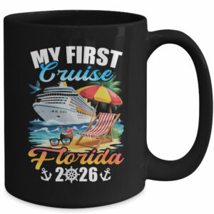 My First Cruise Florida 2026 Family Vacation Trip Matching Mug