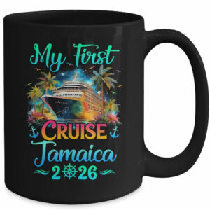My First Cruise Jamaica 2026 Family Trip Cruisin Together Mug