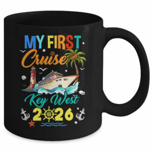 My First Cruise Key West 2026 Family Matching Vacation Group Mug