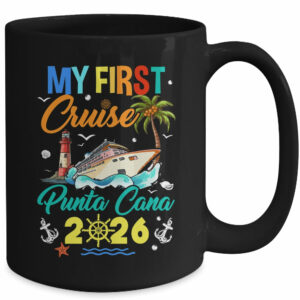 My First Cruise Punta Cana 2026 Family Matching Vacation Group Mug