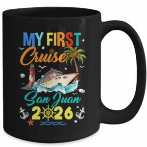 My First Cruise San Juan 2026 Family Matching Vacation Group Mug