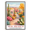 New Mexico Print Travel Poster Nature Southwest Desert Souvenir Wall Art Landscape Painting Picture For Home Room Living Room Office Bedroom Aesthetic Decor Unframed