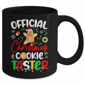 Official Christmas Cookie Taster Baking Baker Holiday Xmas Mug
